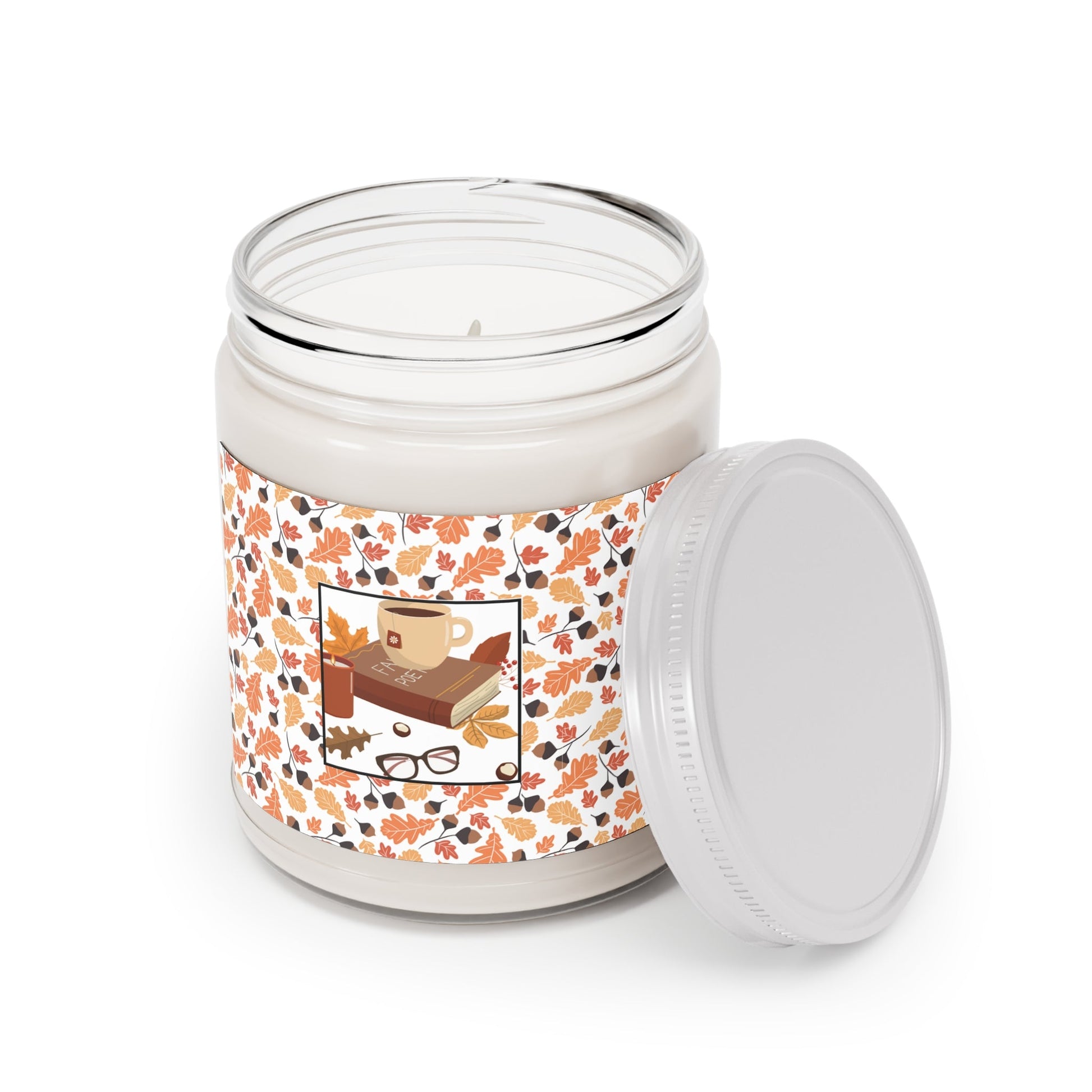 🍂 Bougie Parfumée – "Édition Automne" - Les Objets du Chapitre - 89421772260735167744 - Sans odeur - 265ml