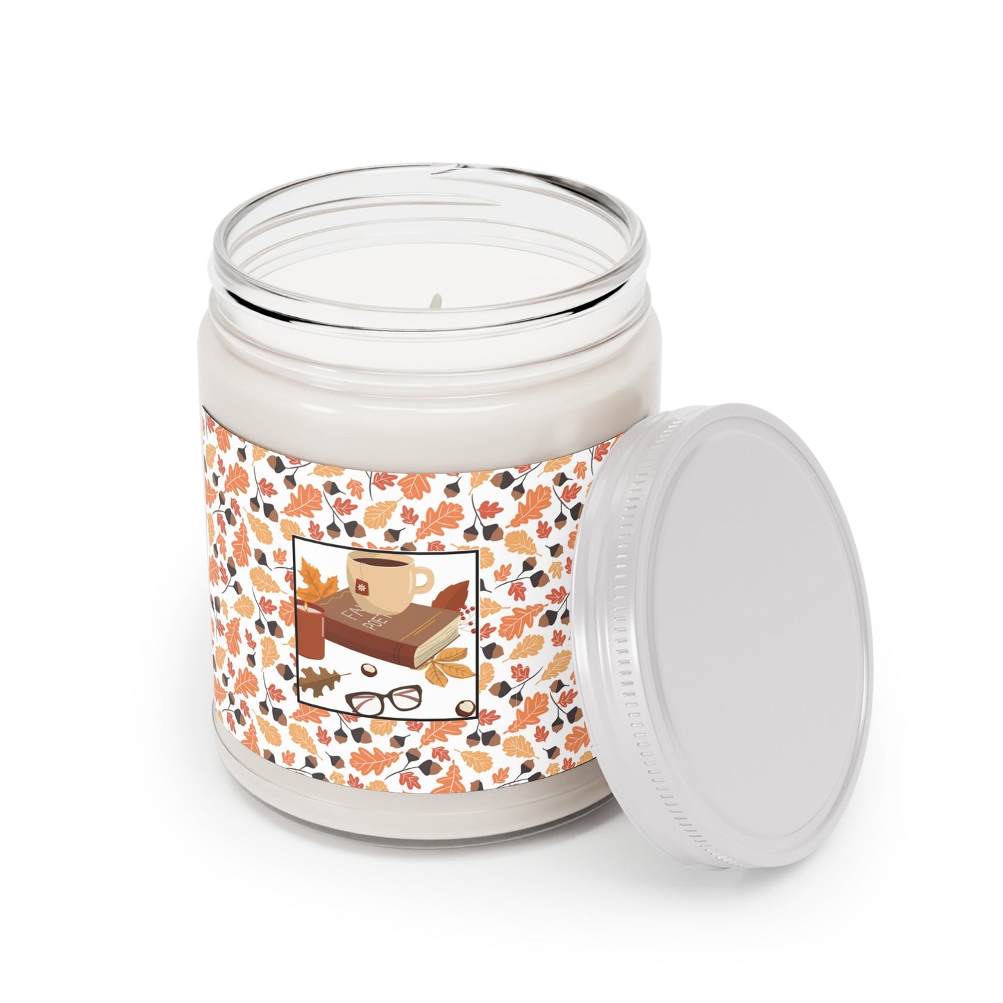 🍂 Bougie Parfumée – "Édition Automne" - Les Objets du Chapitre - 89421772260735167744 - Sans odeur - 265ml