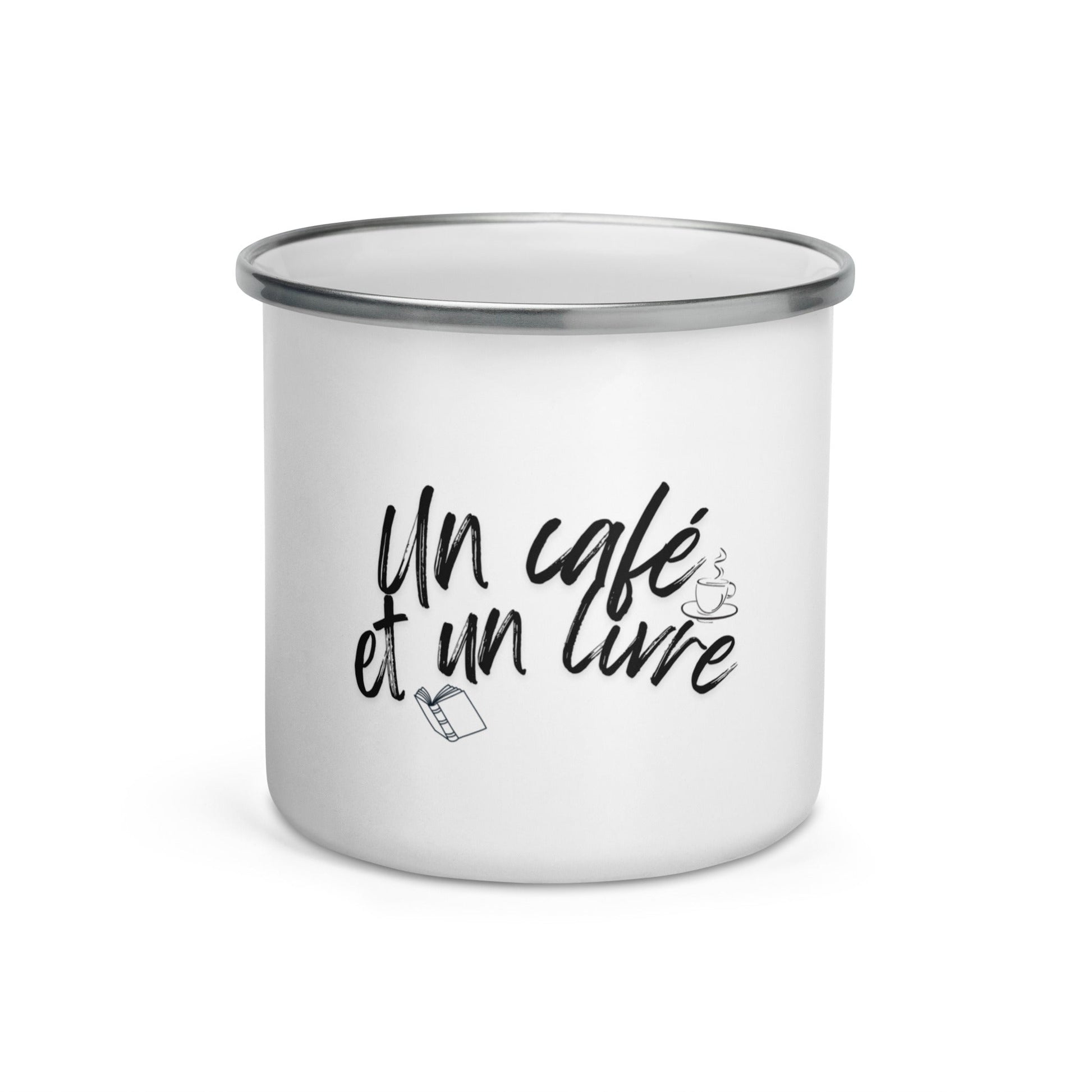 Mug "Un café et un livre" - Les Objets du Chapitre - 3304135_11189 -