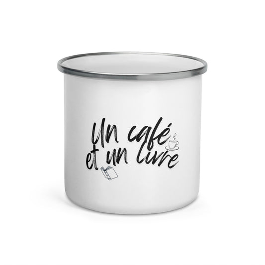 Mug "Un café et un livre" - Les Objets du Chapitre - 3304135_11189 -