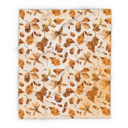 Plaid automnal 🍂 - Les Objets du Chapitre - 10949394065727703676 - 50" × 60" -