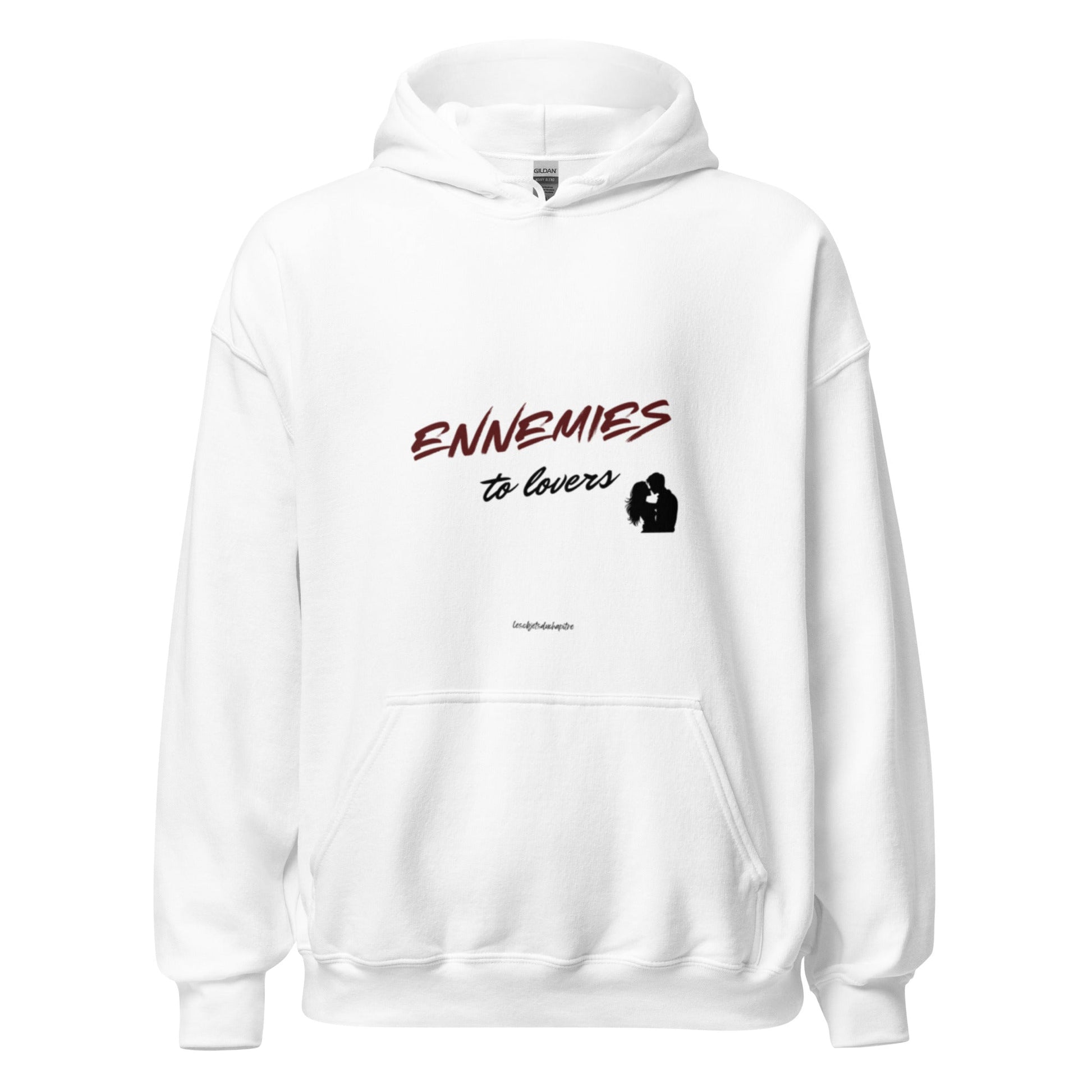 Sweat à capuche unisexe "Ennemies to lovers" - Les Objets du Chapitre - 2813585_5522 - S -