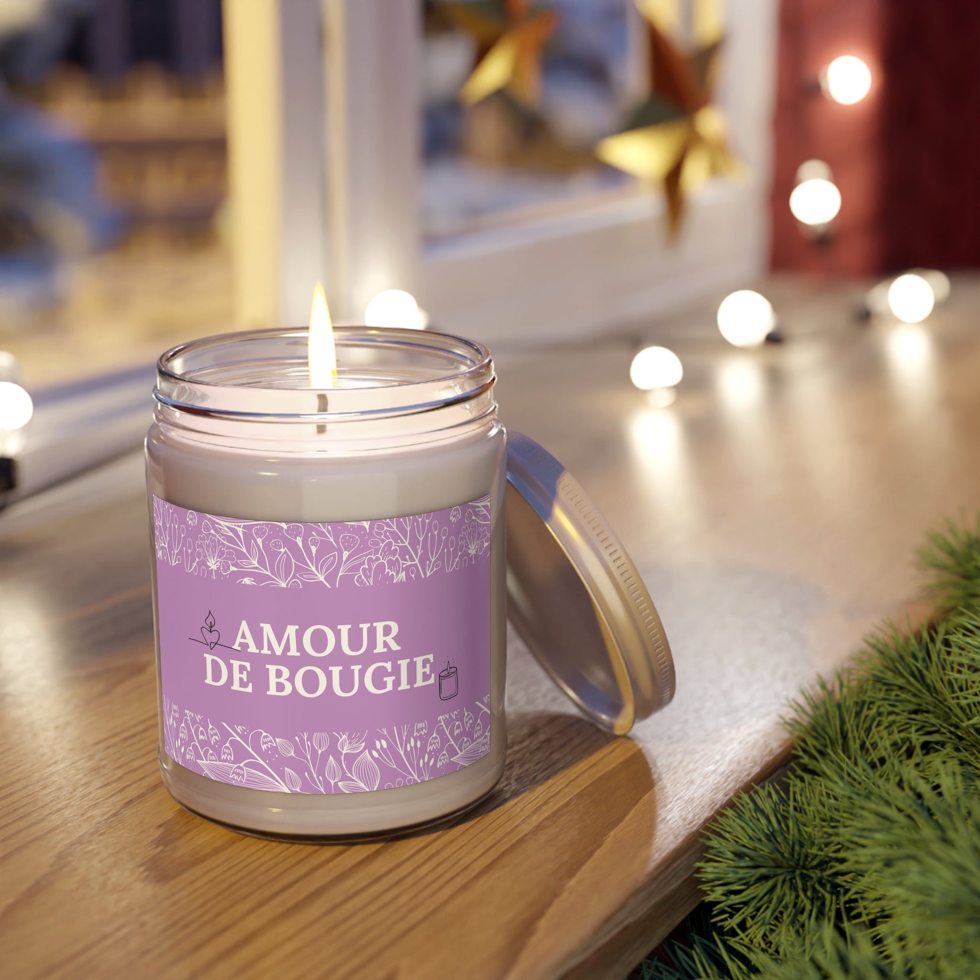 Bougie aromatisée "Amour de bougie" - Les Objets du Chapitre - 10135471800913938295 - Gousse de vanille - 265ml