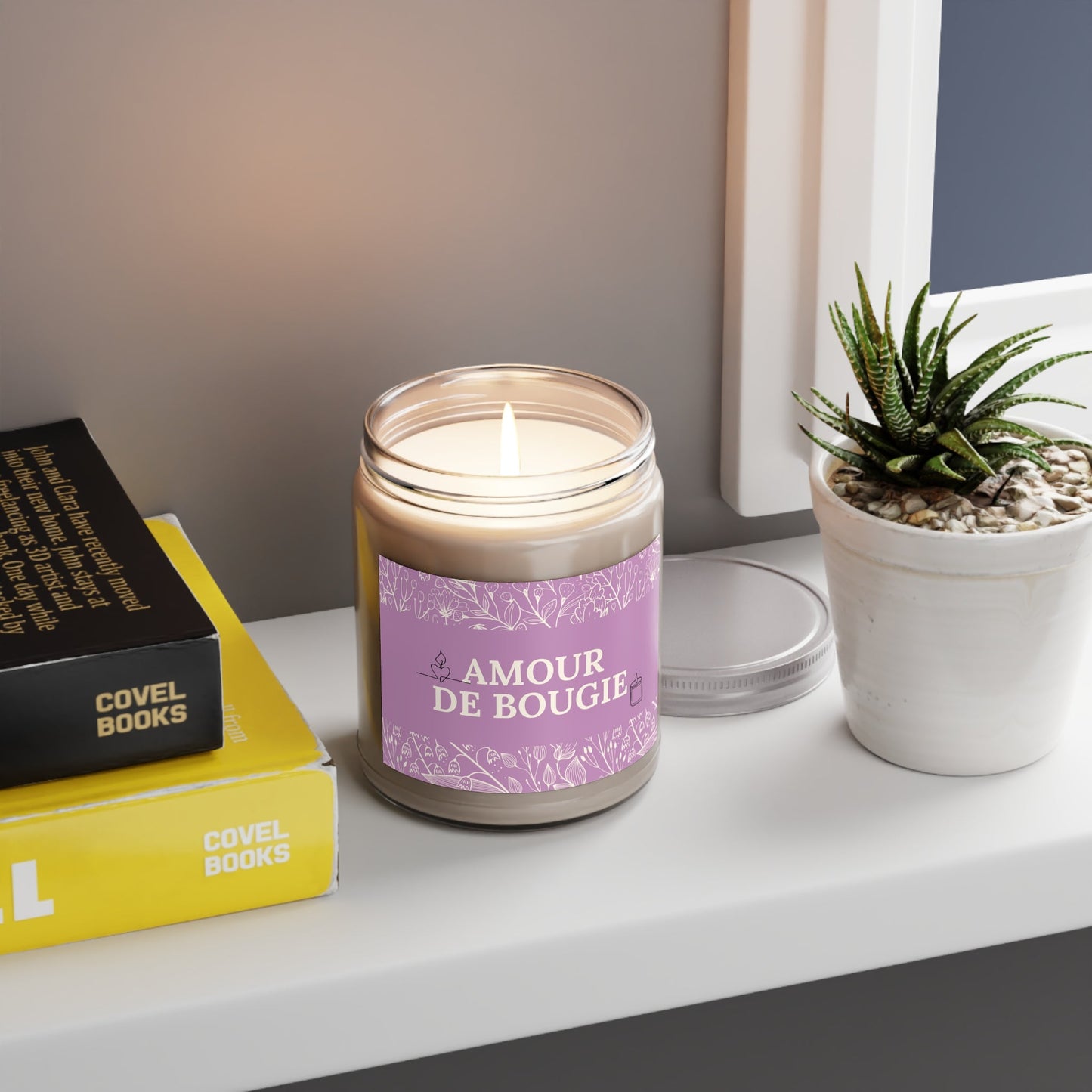 Bougie aromatisée "Amour de bougie" - Les Objets du Chapitre - 24855705597162174653 - Sans odeur - 265ml