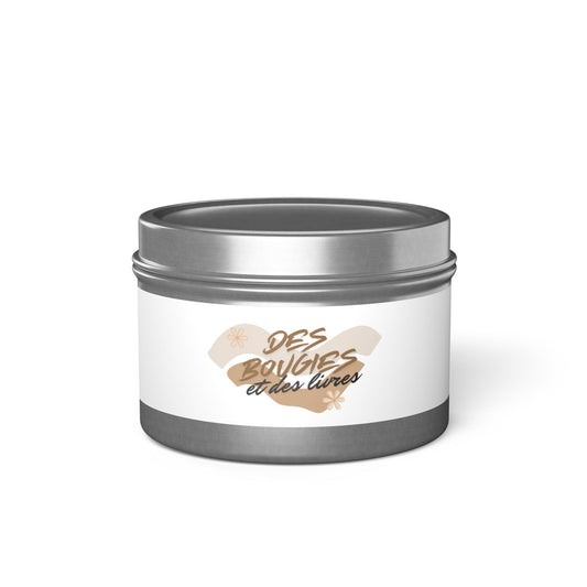 Bougie aromatisée "Des bougies et des livres" - Les Objets du Chapitre - 76411524271566957778 - 118ml - Argent