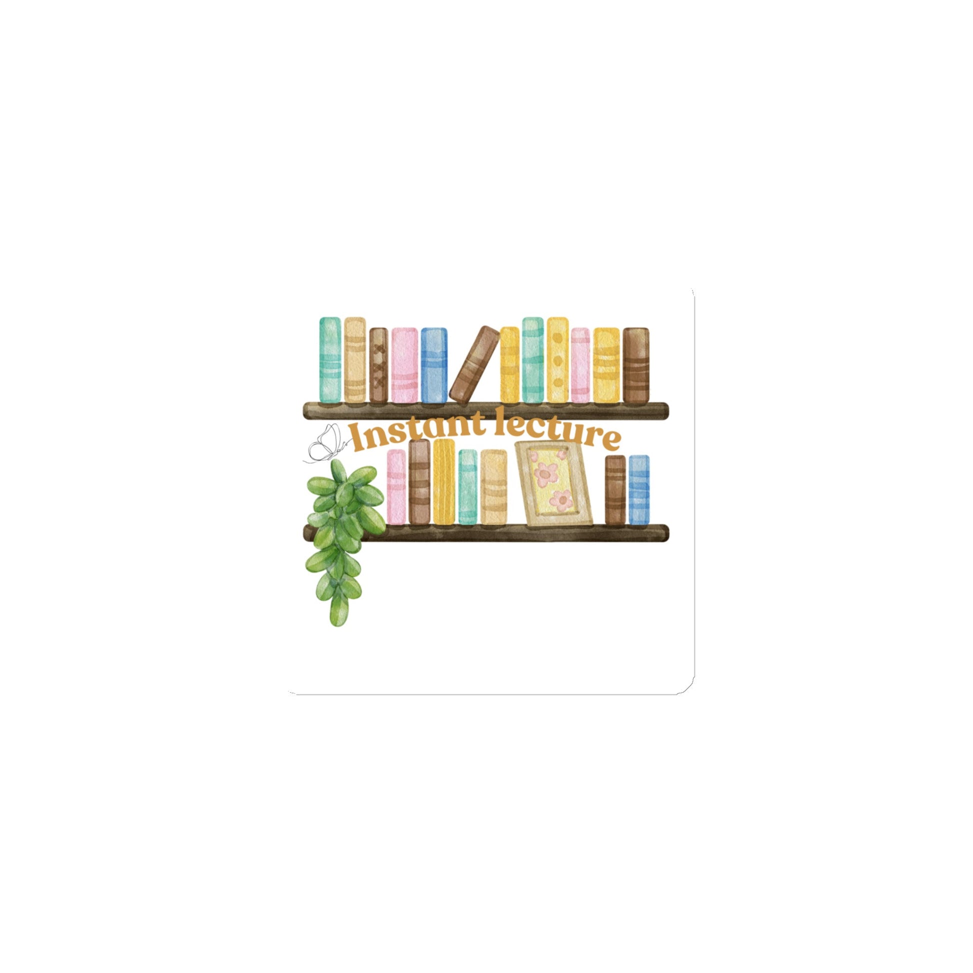 Magnet "étagères de livres" - Les Objets du Chapitre - 8174976_16366 - 3″×3″ - 