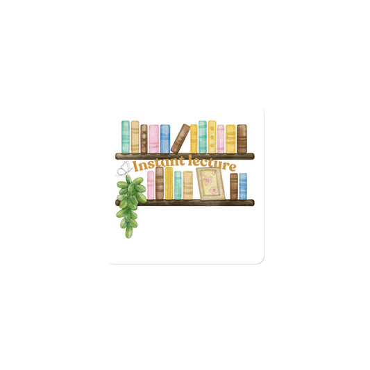 Magnet "étagères de livres" - Les Objets du Chapitre - 8174976_16366 - 3″×3″ - 