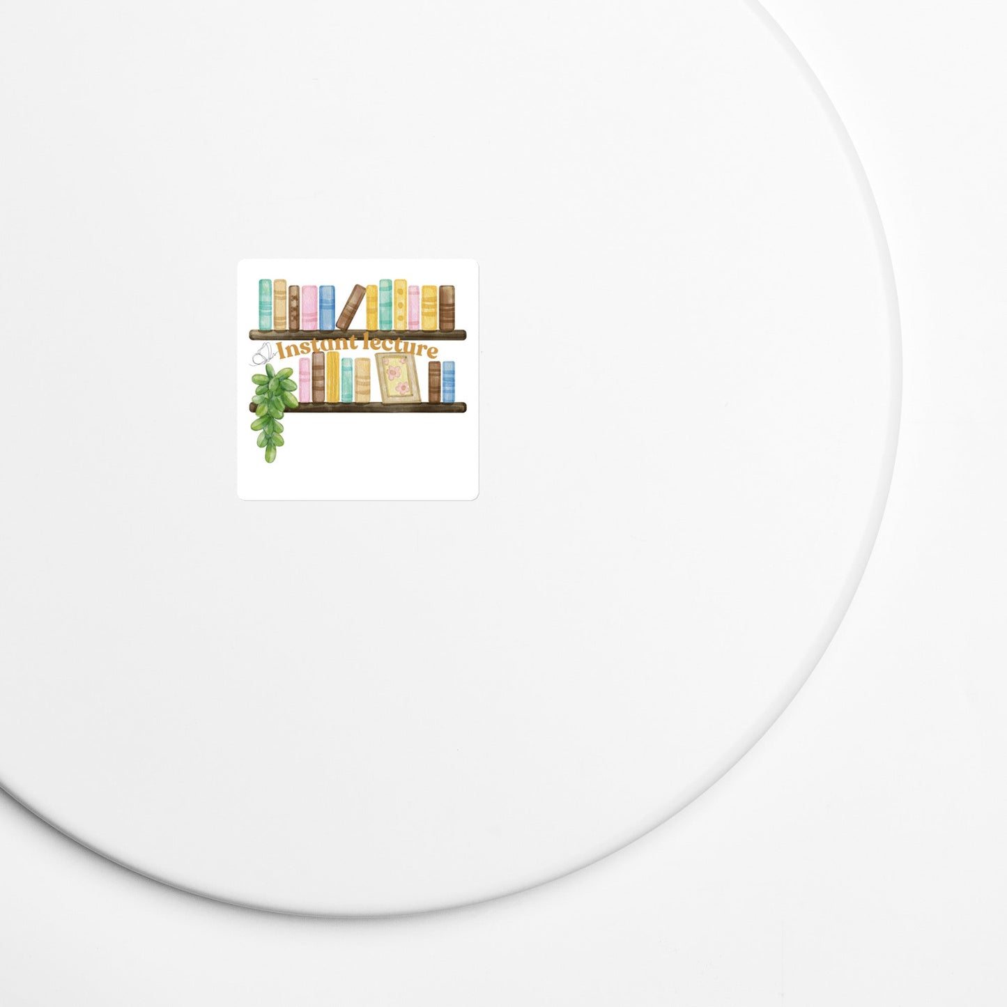 Magnet "étagères de livres" - Les Objets du Chapitre - 8174976_16367 - 4″×4″ - 