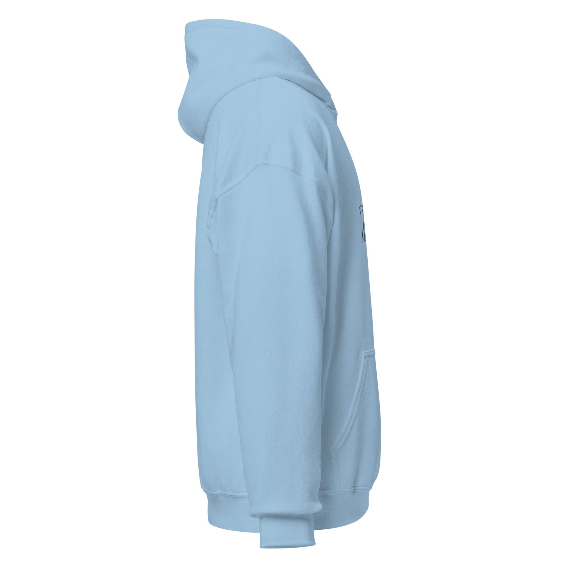 Sweat à capuche unisexe "Friends to lovers" - Les Objets du Chapitre - 4561855_10841 - Bleu Clair - S