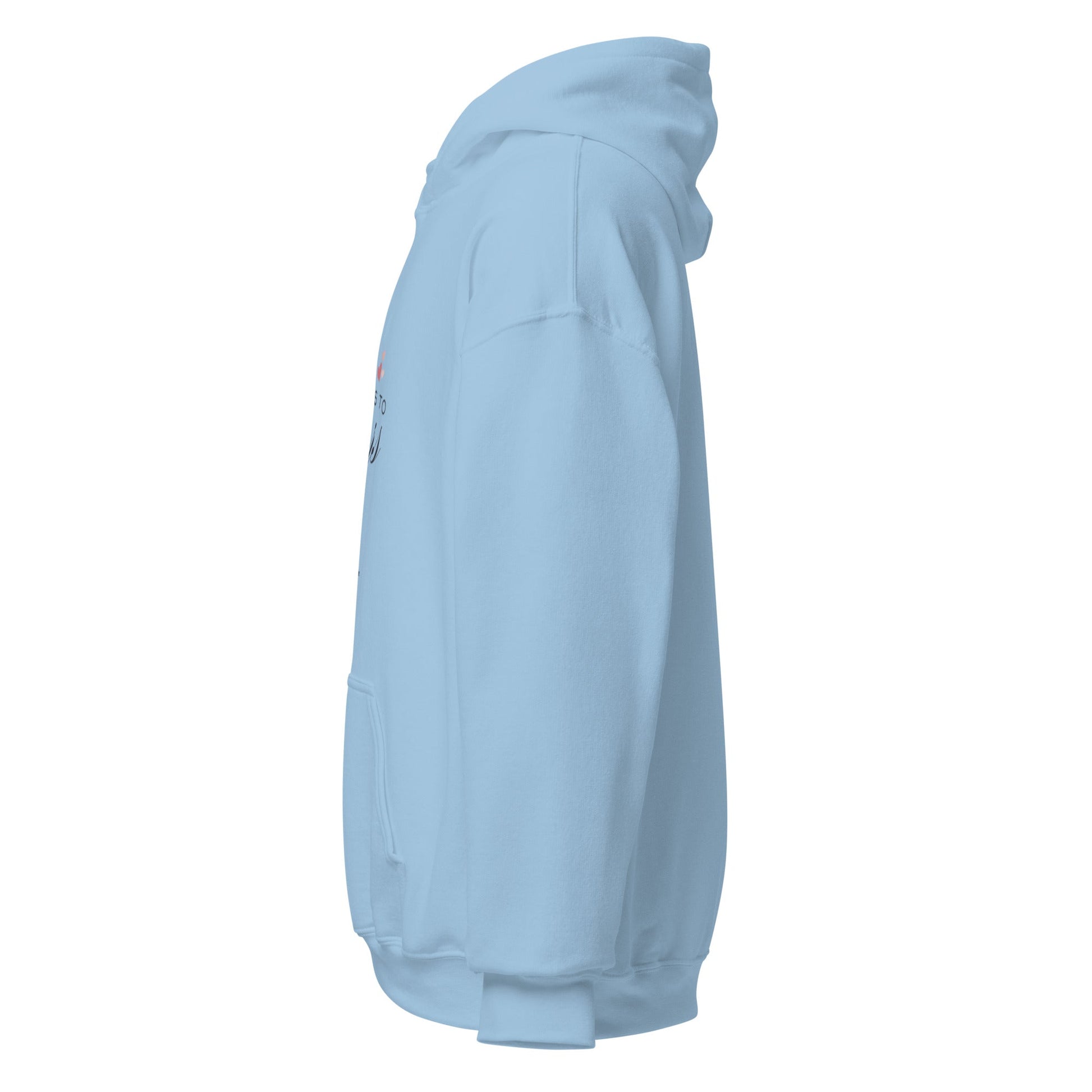Sweat à capuche unisexe "Friends to lovers" - Les Objets du Chapitre - 4561855_10841 - Bleu Clair - S